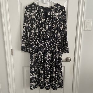 Brooks brothers midi floral dress